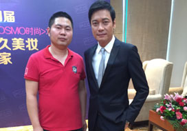 广州汇富娱乐与明星合影