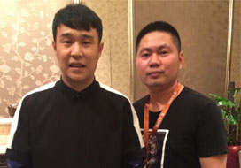 广州汇富娱乐与明星合影